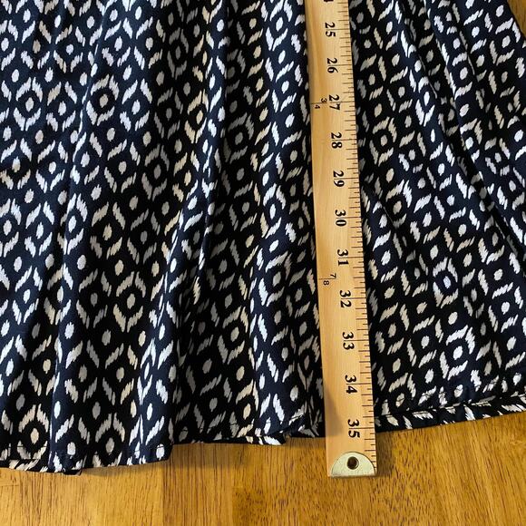 Old Navy Aztec Print Black an White Spaghetti Strap Mini Dress Size Small Womens - Picture 13 of 13